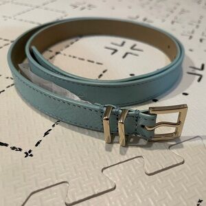 Talbots teal belt small/ 38”‎